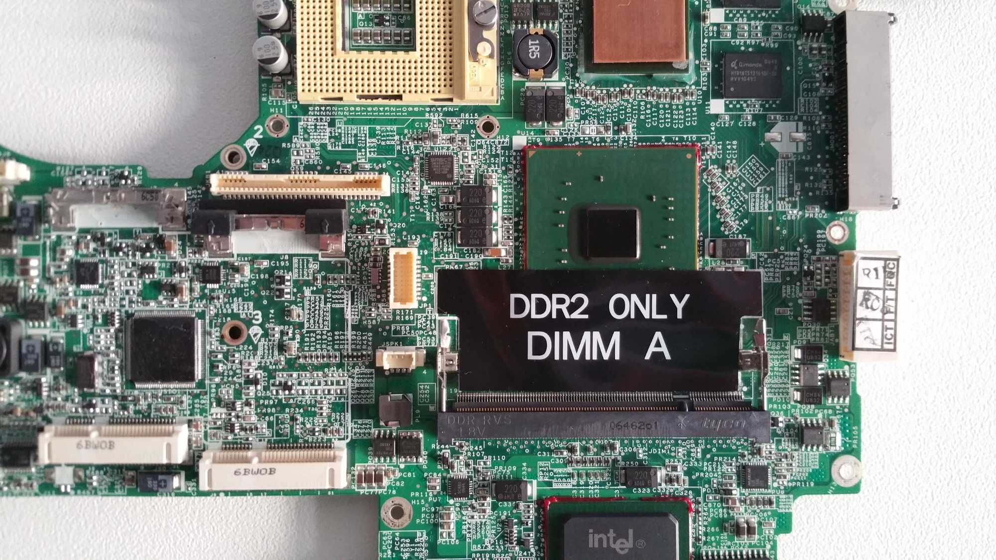 Mainboard para computador DELL Latitude D820