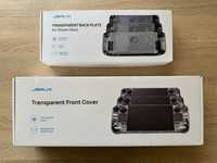 JSAUX Steam Deck transparent shell (front + back) - прозорий корпус