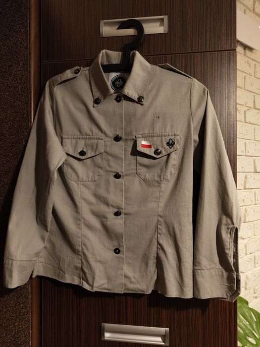 Koszula mundurowa ZHP, damska, rozmiar 152