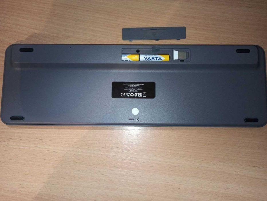 Безшумна бездротова клавіатура Baseus K01B (Bluetooth + 2.4)