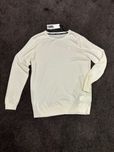 Kremowy sweter męski Karl Lagerfeld merino wool rozmiar XL z metką