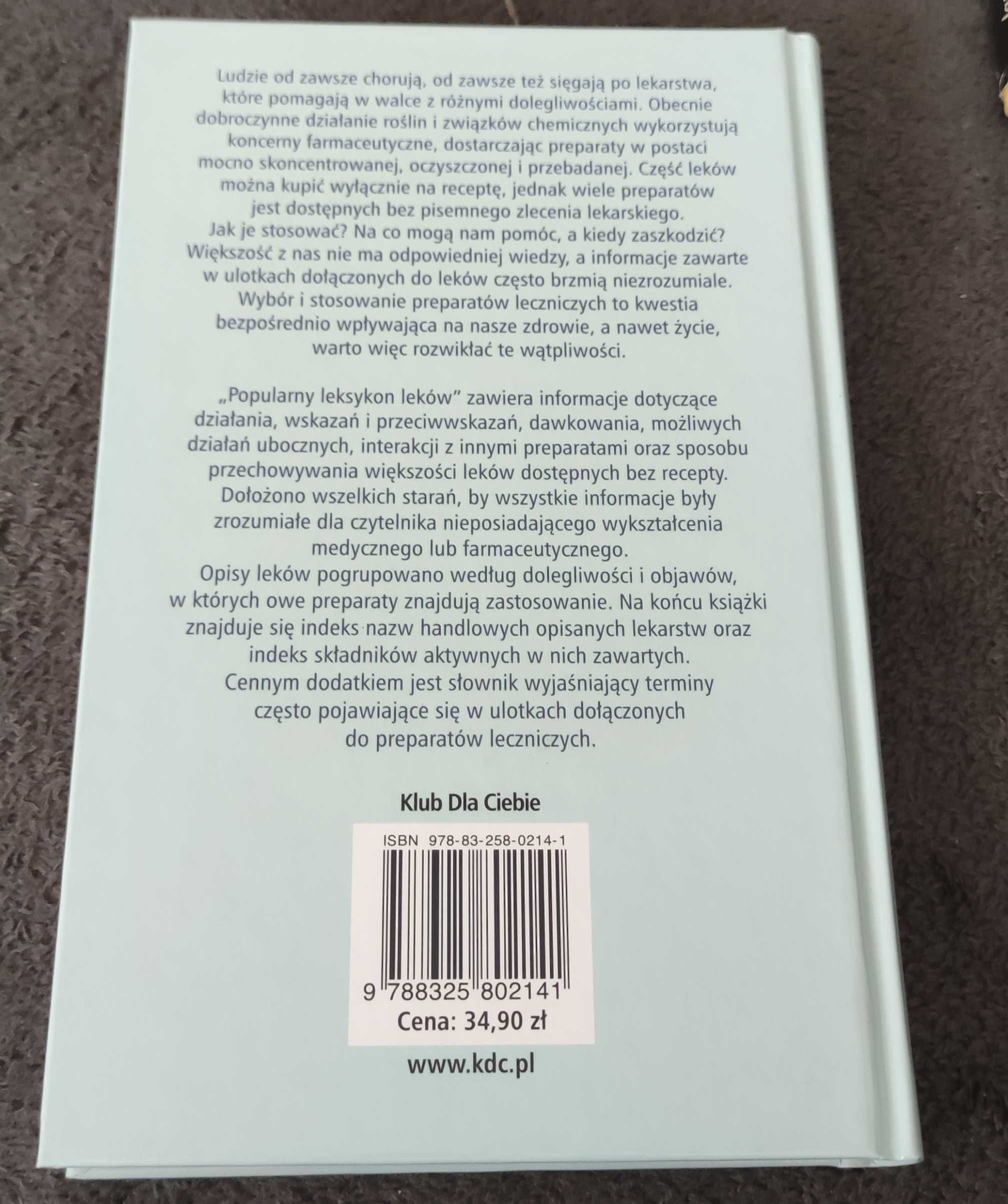 Popularny leksykon leków