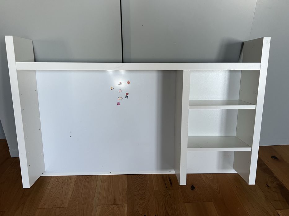 MICKE ikea Nadstawka na biurko, biały, 105x65 cm