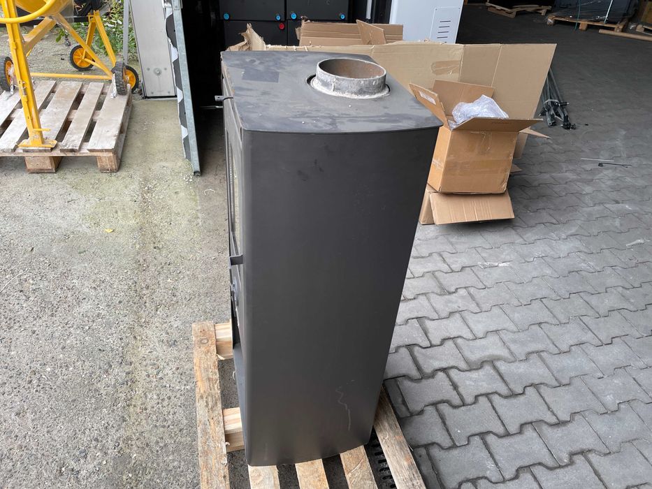 Piec kominek koza nowoczesny stalowy loft BLIST Polar 6,7 kW - II Gat