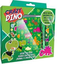 Pamiętnik z magicznym długopisem CRAZY DINO