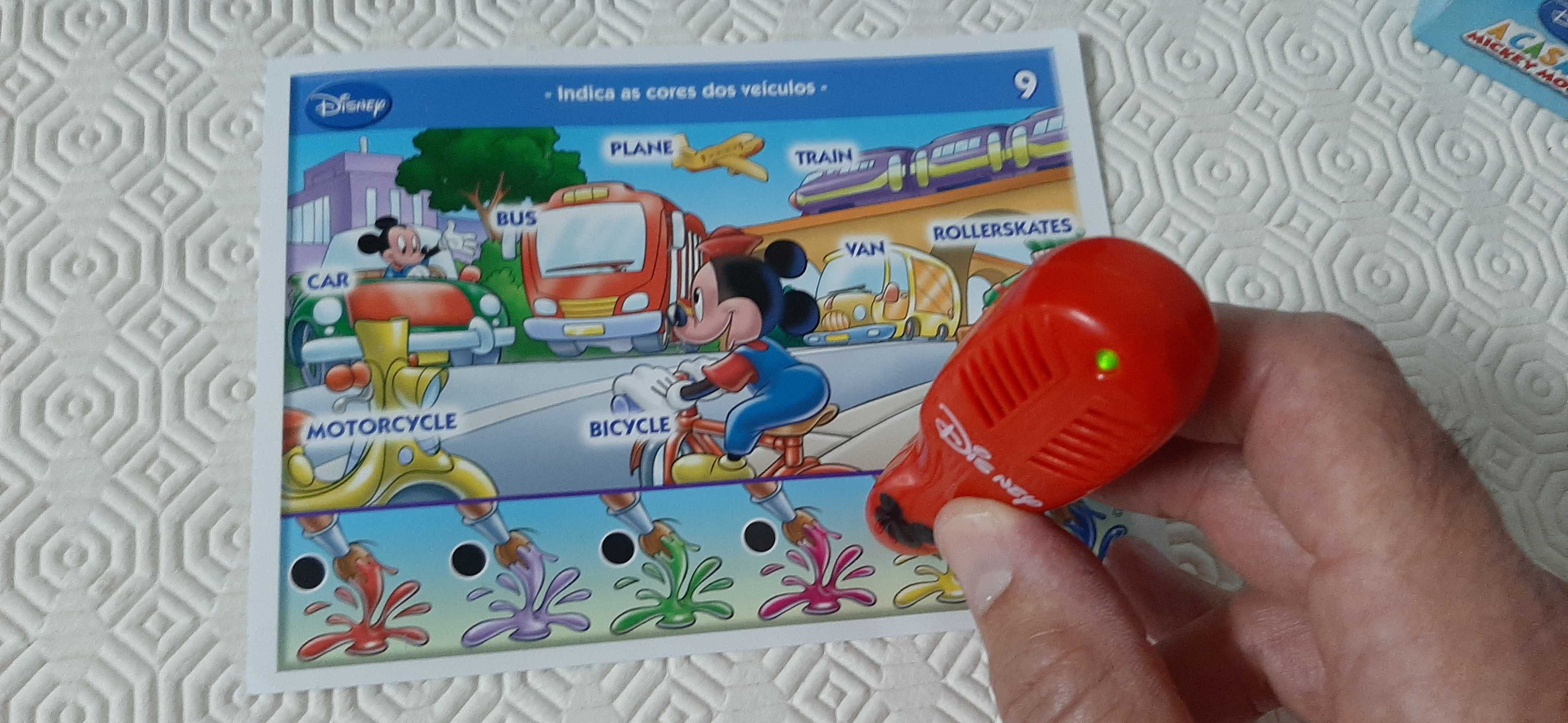Jogo interativo "A Casa do Mickey" - para aprender inglês a brincar