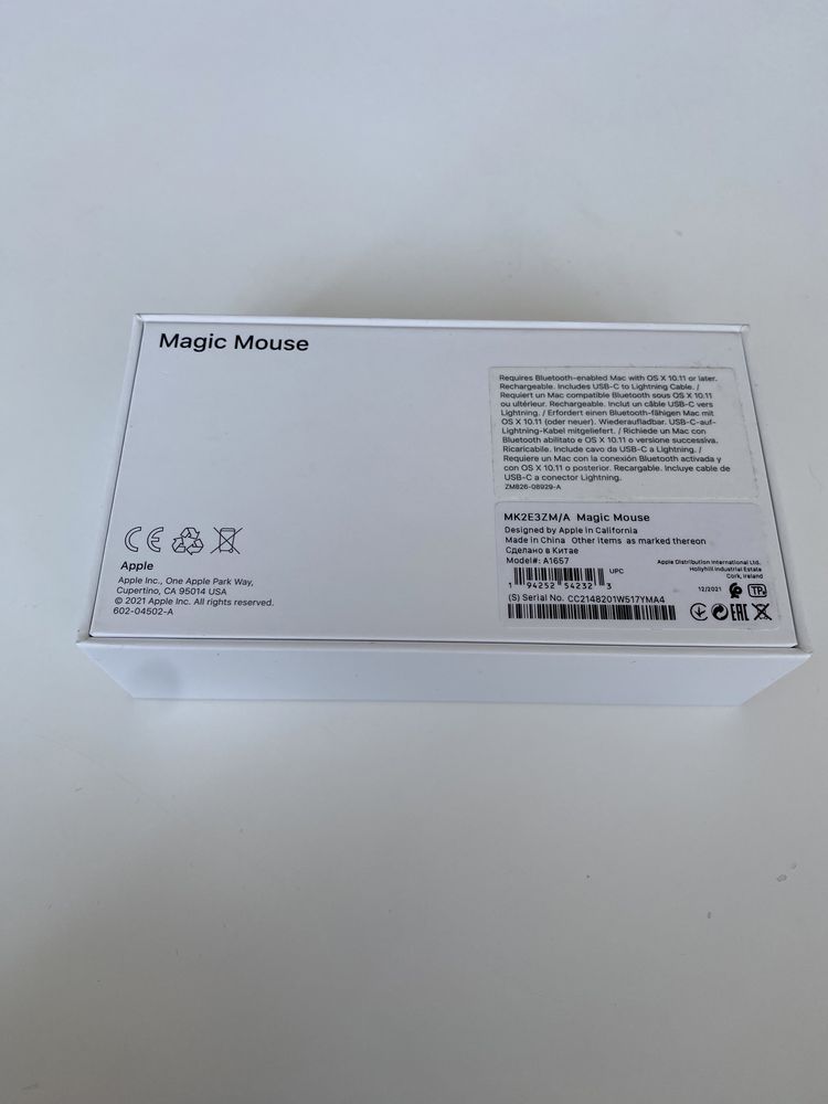 Apple magic mouse 2 а1657