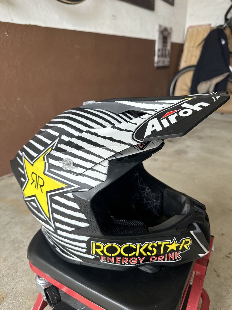 Airoh Twist 2.0 Rockstar Capacete Enduro Motocross Off-road