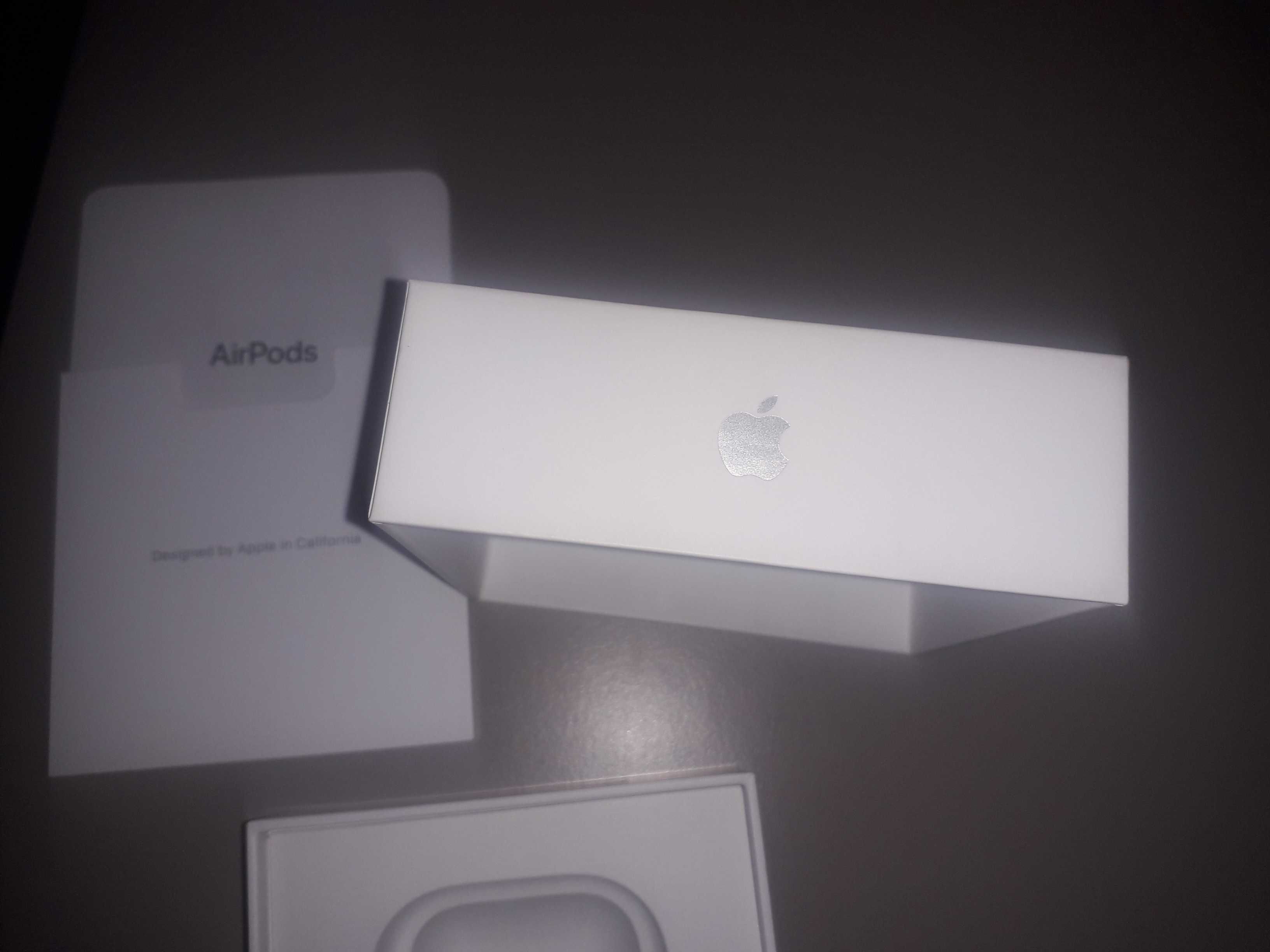 Oryginalne Pudełko Słuchawki Apple Airpods
