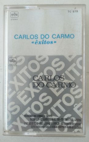 Cassete audio Êxitos Carlos do Carmo
