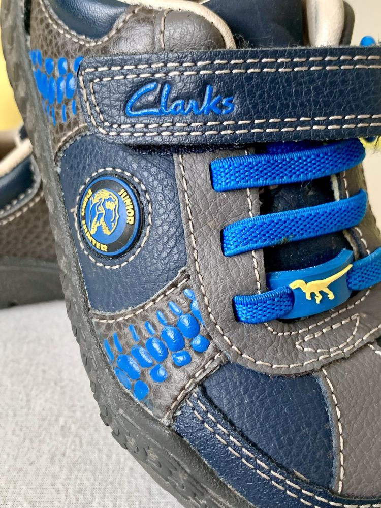 Clarks Stompo кожаные кроссовки  26 размер