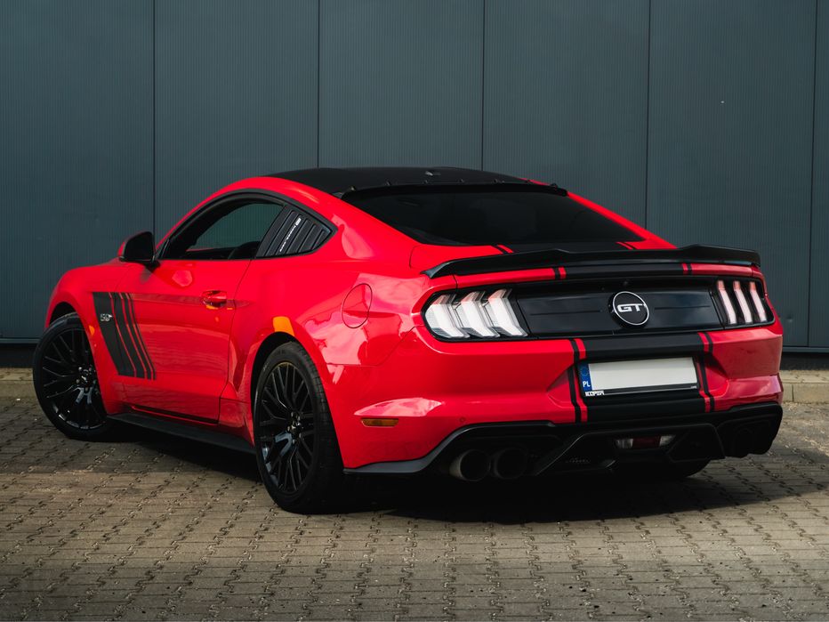 Wynajem Mustang 5.0 V8 535KM PRZELOT Wypożyczalnia aut sportowych LESZ