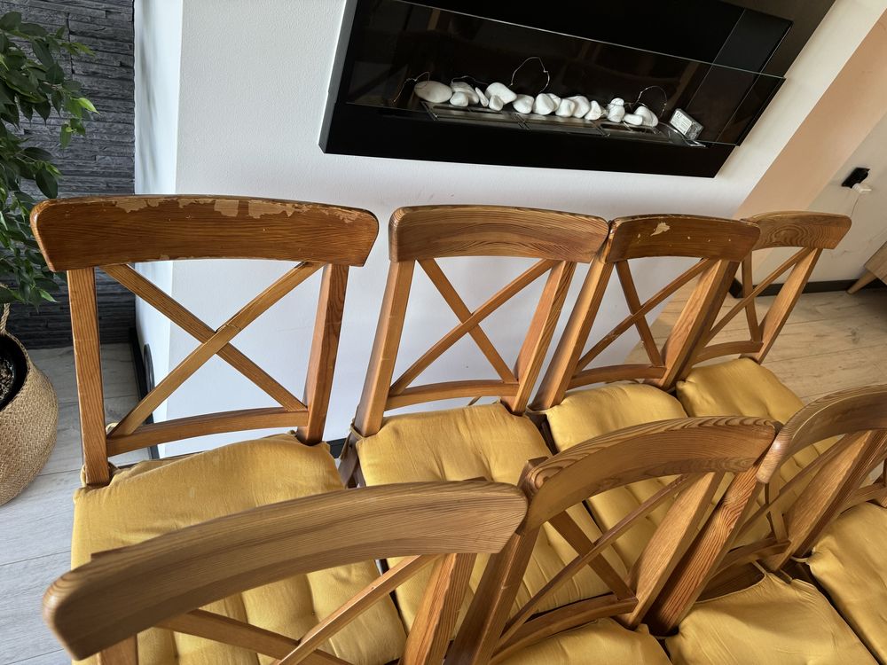 Krzesło krzesła ikea ingolf 2 sztuki