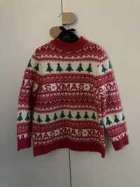 Sweter świąteczny 116/122  George