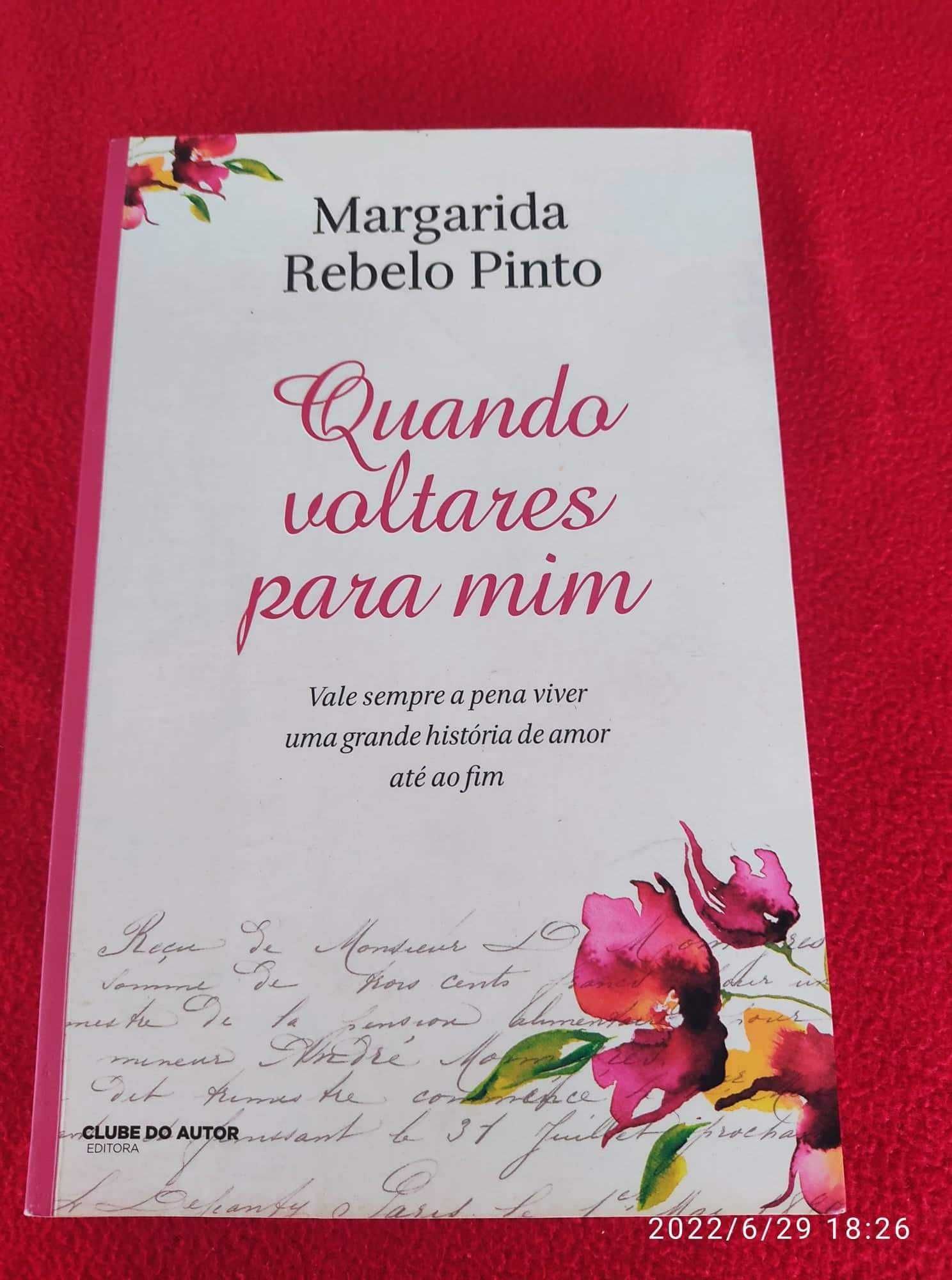 Vendo diversos livros de Margarina Rebelo Pinto