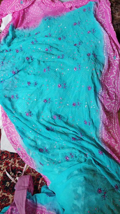 індійське сарі 5-6 м