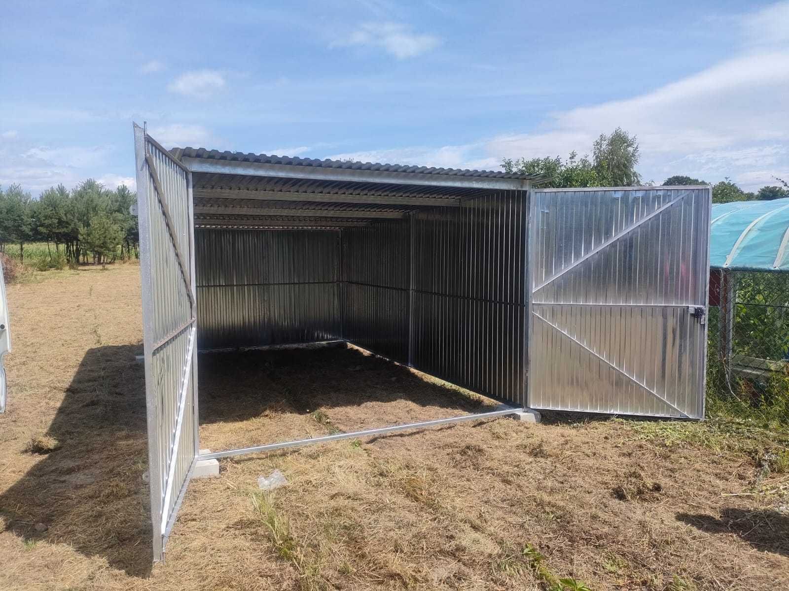 Garaż blaszany 2x3!Garaż blaszak!Magazyn!Różne 3x5 4x5 6x6 6x5 6x8 9x5