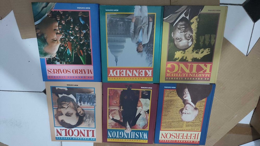 Os Grande Lideres Mundiais - 56 Volumes