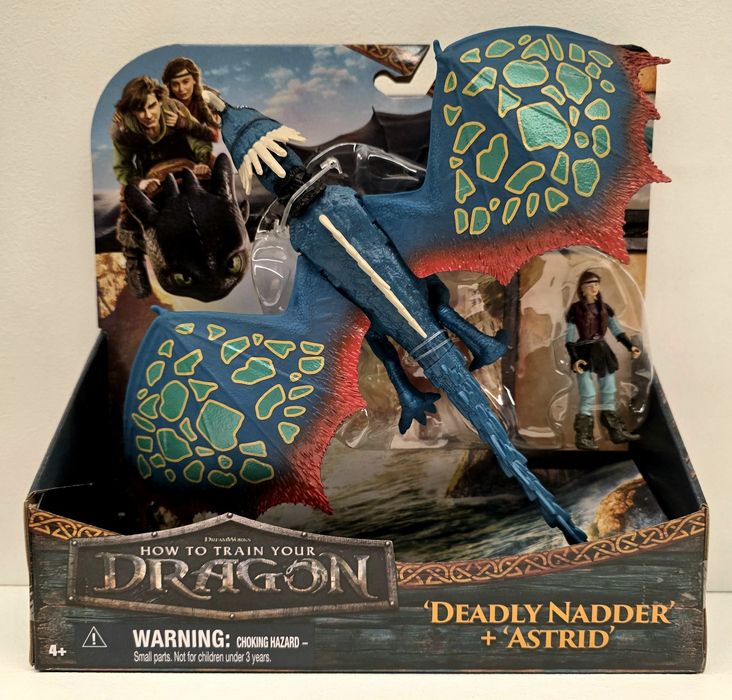 Набір фігурок Dragons Як приборкати дракона Громгільда та Астрід