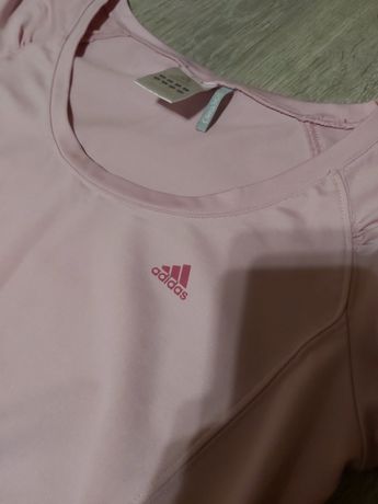 T-shirt różowa koszulka adidas