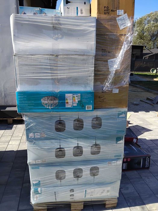 Eglo lampy oświetlenie 3 palety