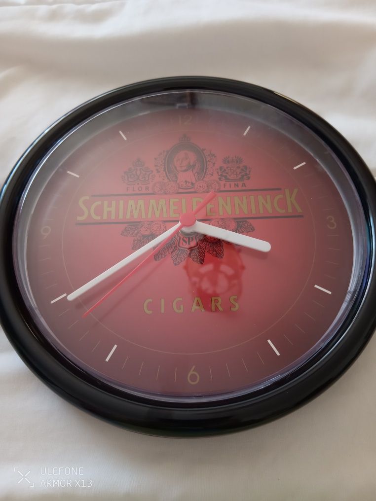 Relógio de parede Schimmelpenninck Cigars diâmetro 25cm