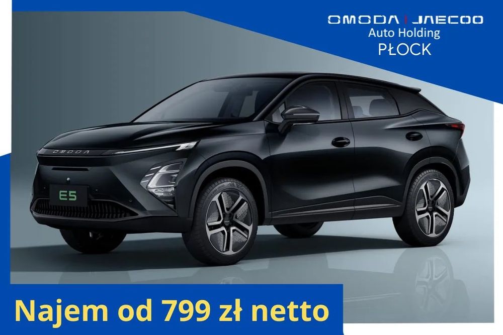 Omoda e5 MultiNajem od 799 Netto PLN Zasieg 402KM 204 KM Bogate Wyposażenie