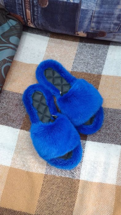 Меховые тапочки Размер 36-40