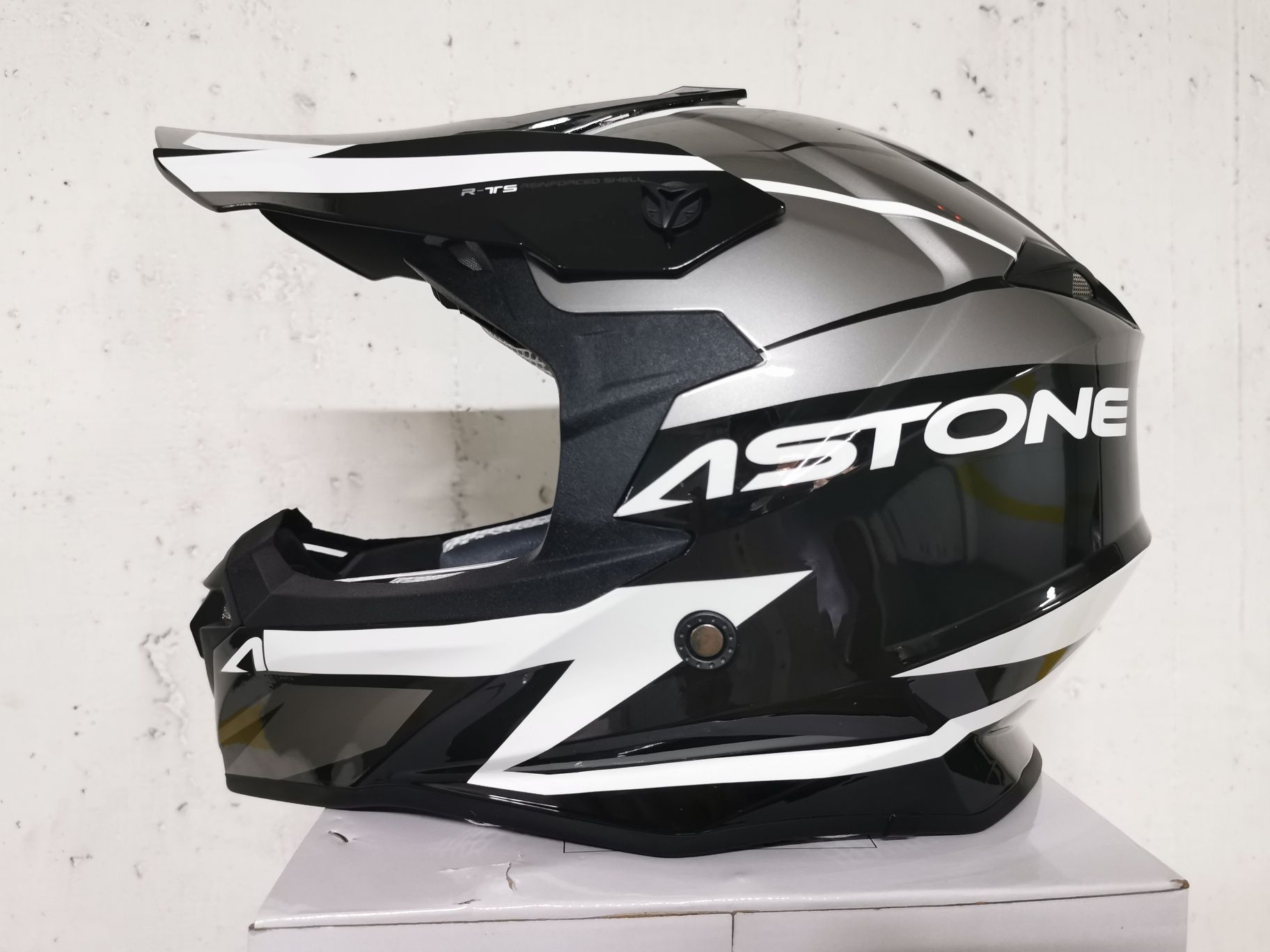 Capacete Cross / Enduro Astone MX800 ( L ) ( NOVO )