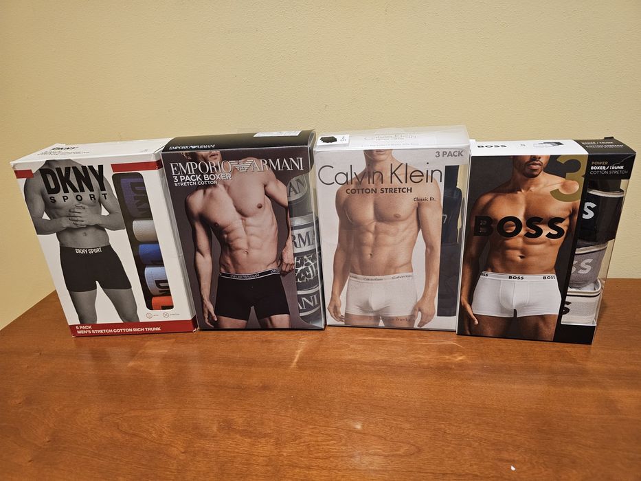 Boxers Hugo Boss, Emporio Armani, DKNY e Calvin Klein (S) - ORIGINAIS
