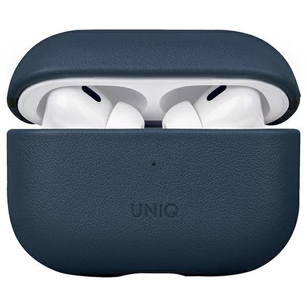 Etui Skórzane UNIQ Terra - AirPods Pro 2 Gen. 2022/2023, Niebieski