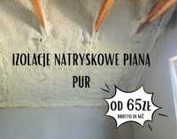 Ocieplanie pianką, piana pur, ocieplanie piana pur, izolacja pianą