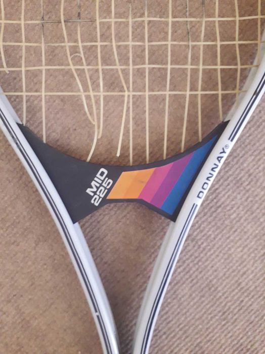 Vintage Raquete Donnay MID 225 LIGHT/MEDIUM. 4 - Com Capa