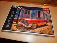 Trefl puzzle 1500 elementów premium quality Chevrolet Oldtimer