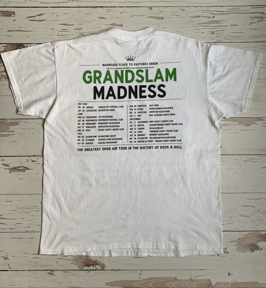 Fanowska Koszulka Grandslam Madness L Rock & Roll 80' 90' Rare Unikat