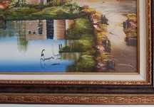 Quadro pintado à mão