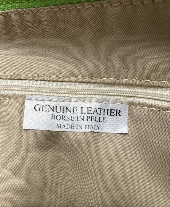 Кожаная сумка borse in pelle