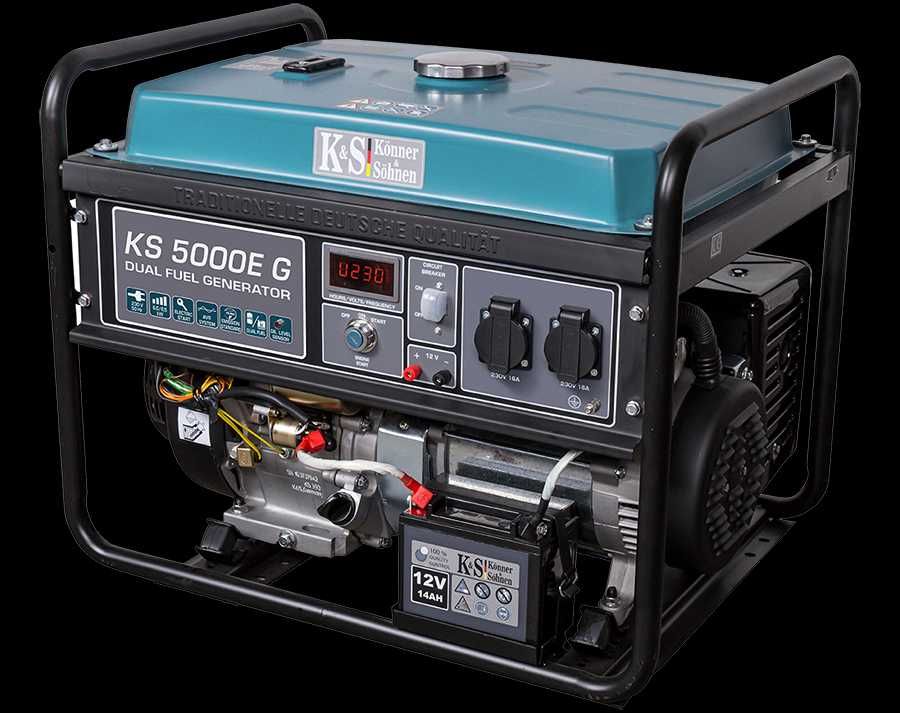 Agregat generator K&S hybrydowy KS 5000EG Könner&Söhnen 4,5kW, od ręki