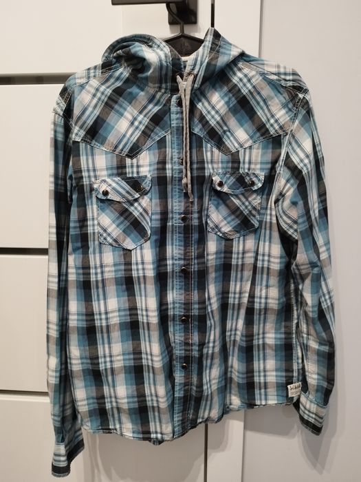 Koszula męska z kapturem