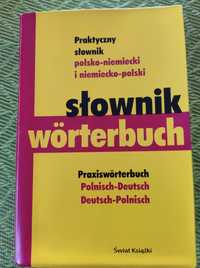 Słownik polsko niemiecki niemiecko polski Świat Książki