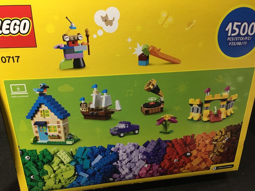 Klocki lego 1500 elementow classic 10717