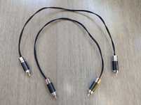 RCA Duelund dca16ga, 0,5m, rodowane wtyki