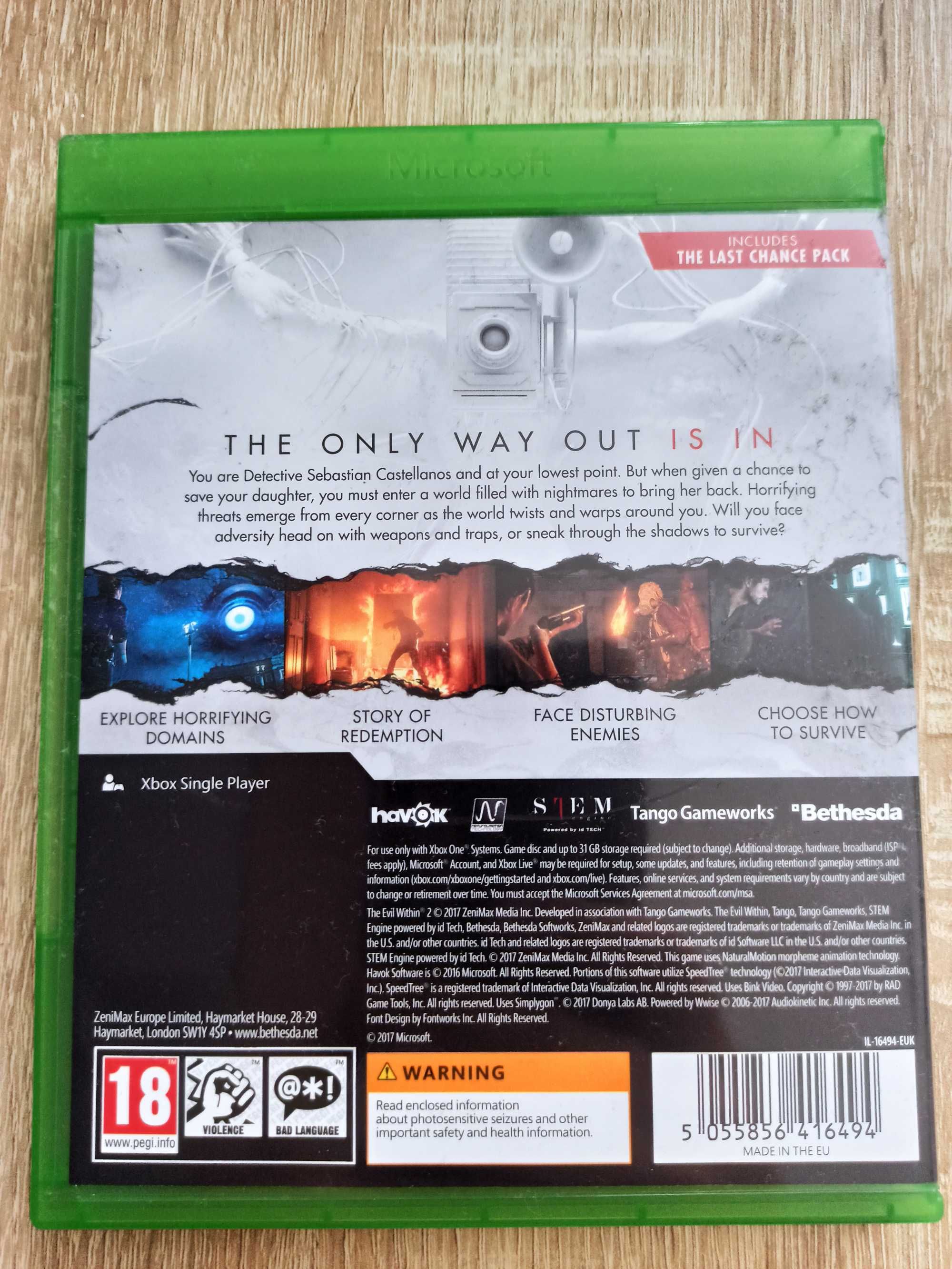 The evil within 2  xbox