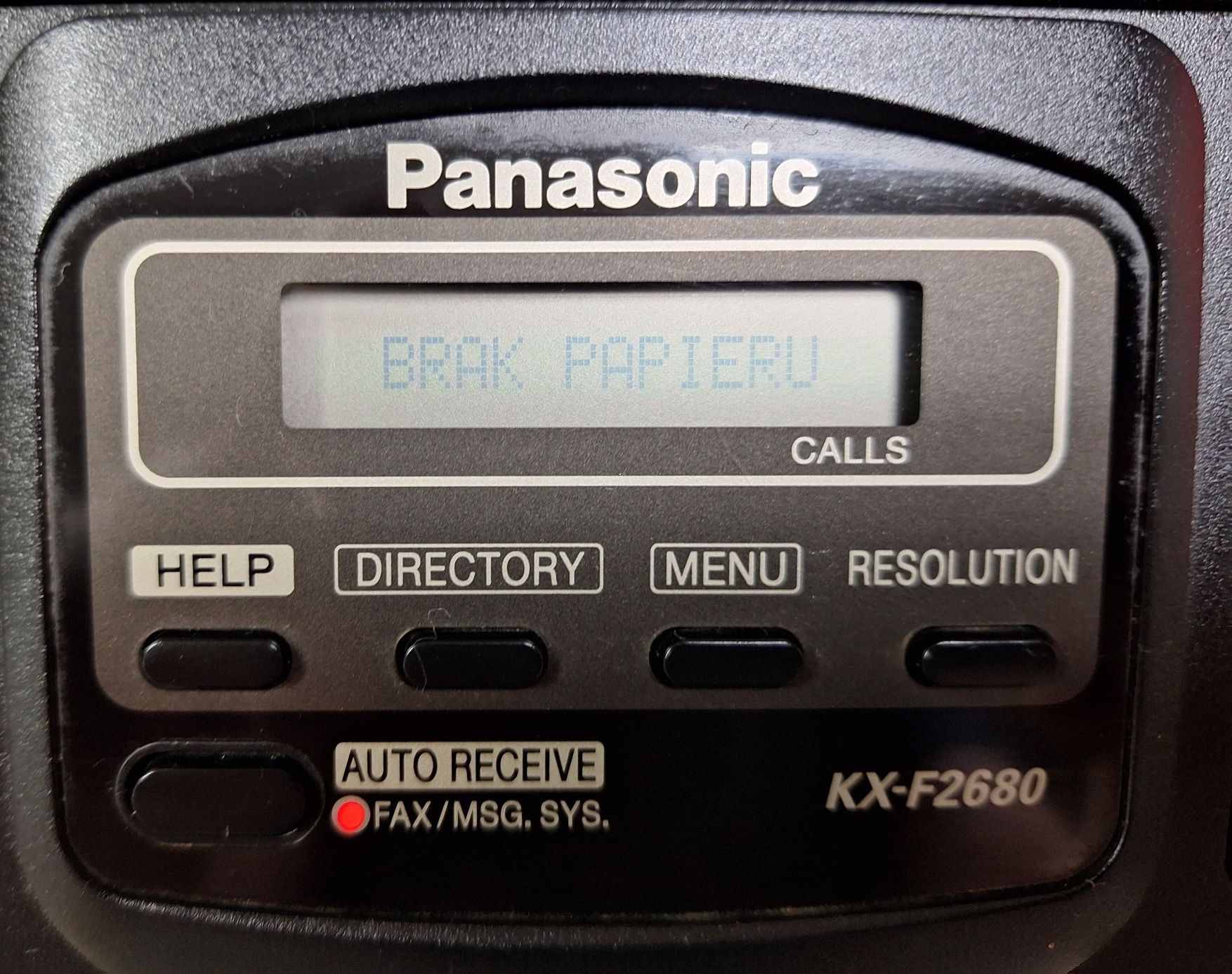 Panasonic KX-F2680PD - Telefax z sekretarką, super stan!