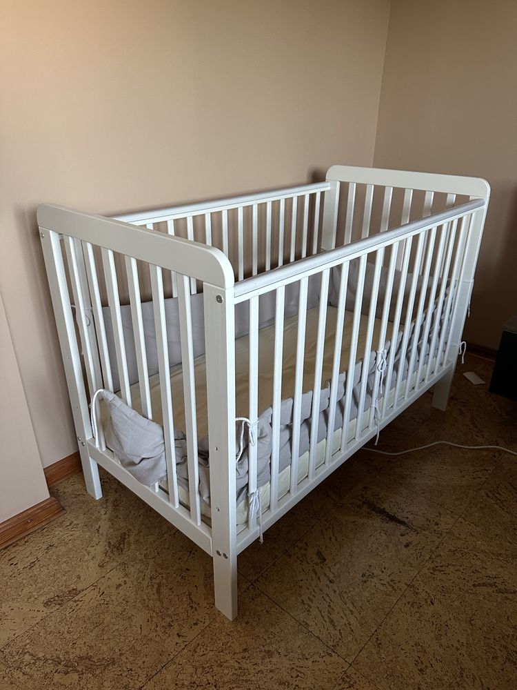Łóżeczko niemowlęce Woodies Classic Cot 120x60
