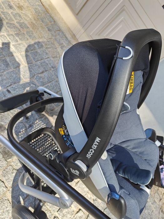 Carrinho lila + ovo pebble pro + familyfix 2 maxicosi com GARANTIA