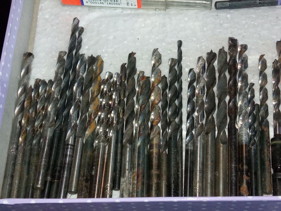 Zestaw wierteł do różnych zastosowań