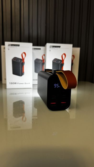 Power Bank 30000mAh 100W PD+QC для ноутбуків(Повер Банк 100ватт)