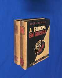 Rocha Martins A EUROPA EM GUERRA - Editorial Inquérito - 1940