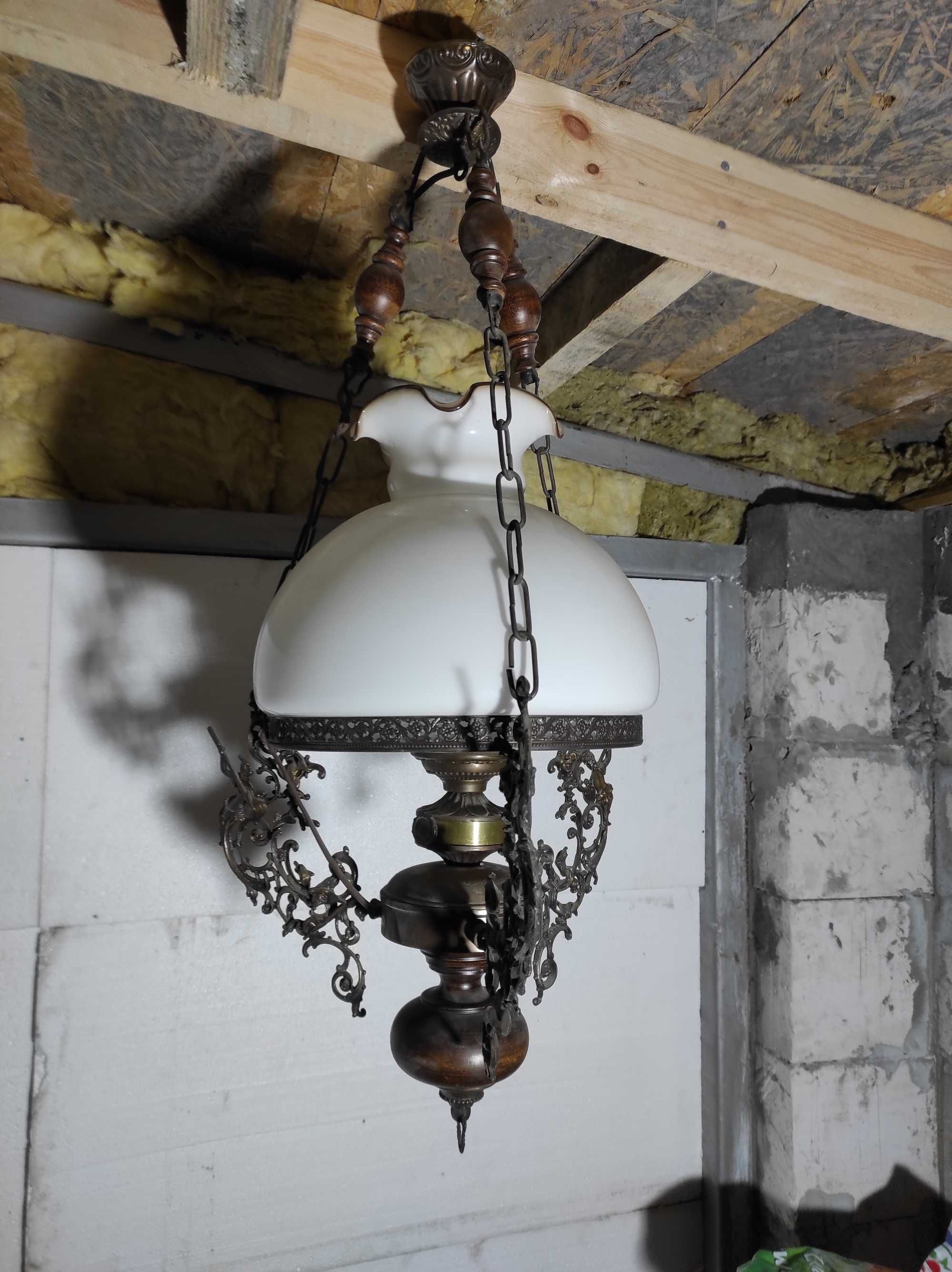 Lampy wiszące i stojące antyk